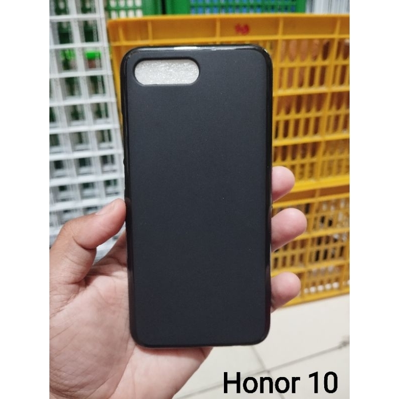 SILIKON HUAWEI HONOR 10  SOFTCASE HONOR 9 LITE CASE FULL BLACK