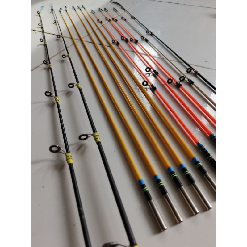 top section joran custom MA Tanpa soket / sambungan