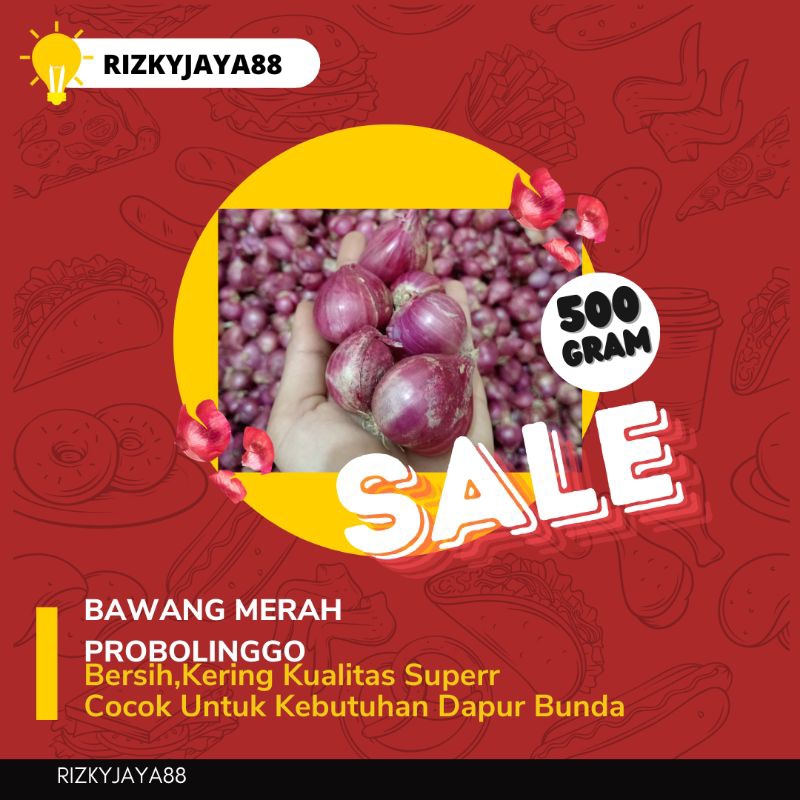 

Bawang merah Probolinggo Tanggung 500gram