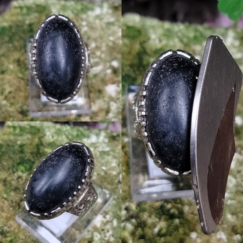 Batu akik damar wulan lawasan badar besi