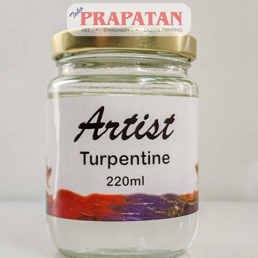 

ORIGINAL Artist Turpentine 22ml Medium Cat Minyak