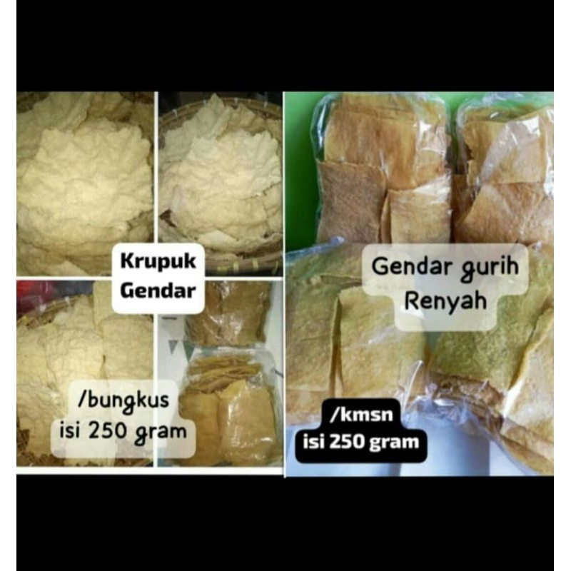 

krupuk gendar renyah