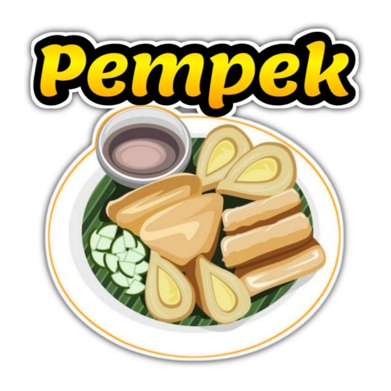 

Sticker Pempek | Sticker Gerobak Kaca Jualan