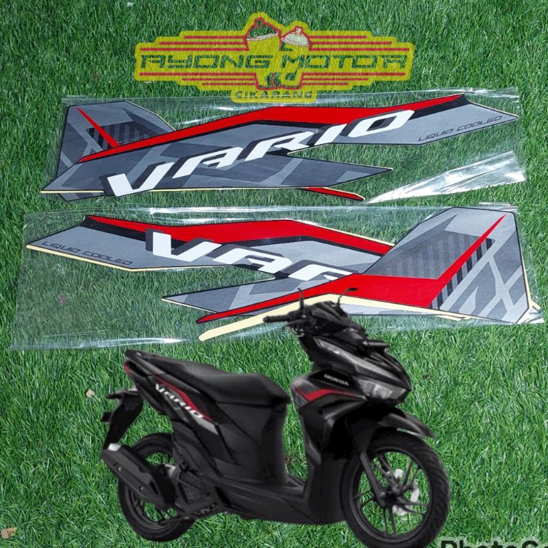 Striping New Honda Vario 125 LED 2022 Hitam Ori