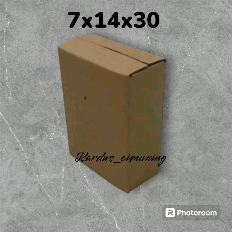 

kardus box packing 7x14x30