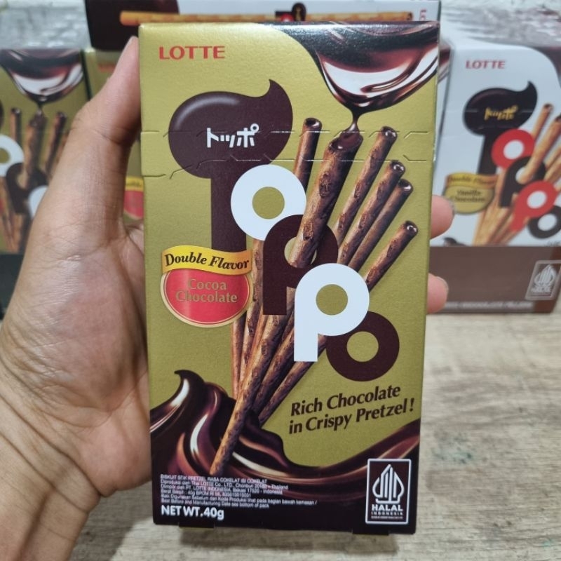 

Lotte Toppo Biscuit 40 gram Expired Mei 2025