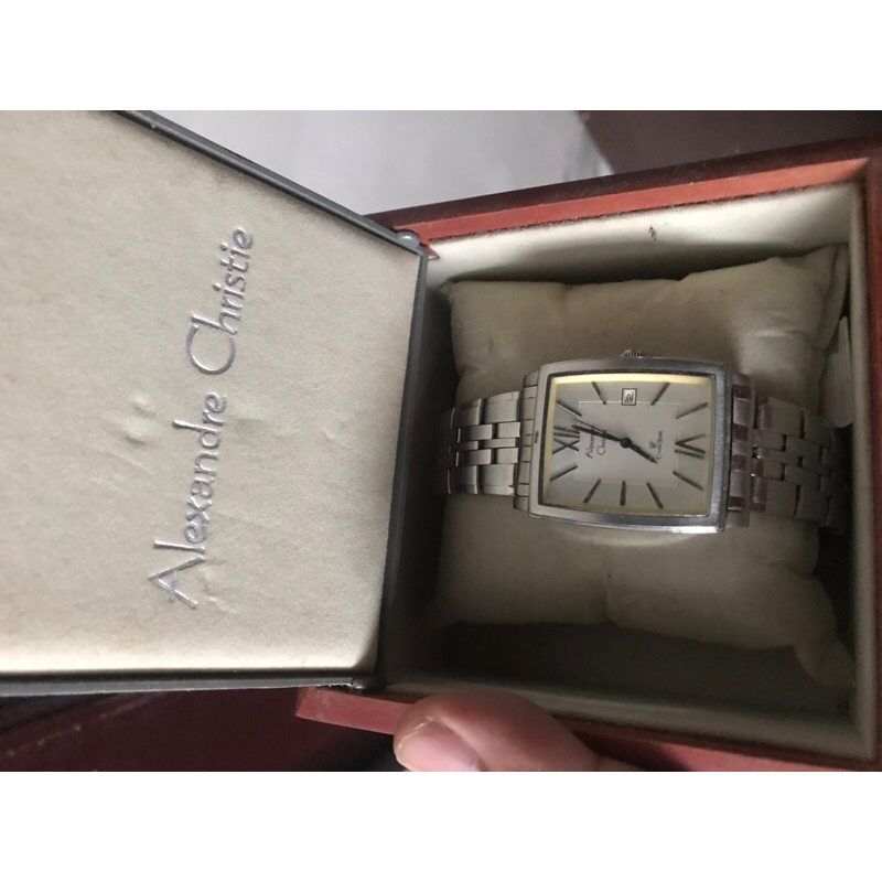 jam tangan alexander christie bekas pakai