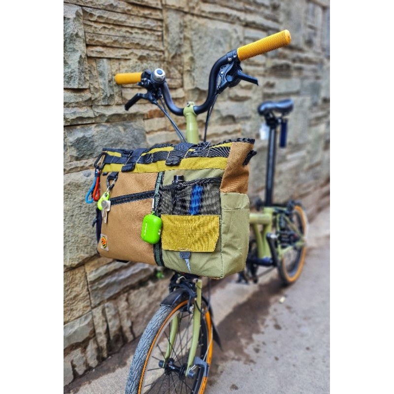 tas sepeda lipat Frontblock model totte bag, by sulep