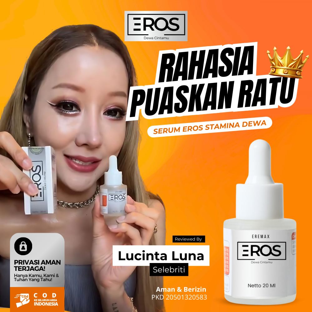 EROS Tetes Pria Perkasa Original Eros Dewa Cintamu