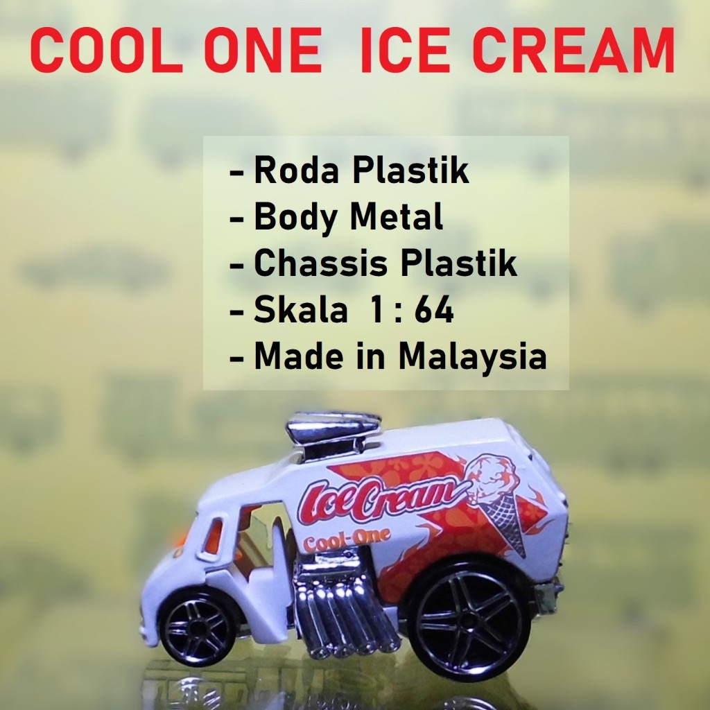 Hot Wheels Loose Cool One Ice Cream