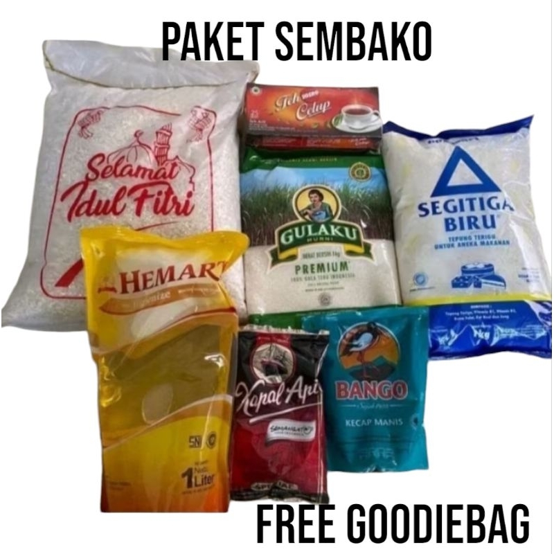 

PAKET SEMBAKO FREE GODY BAG