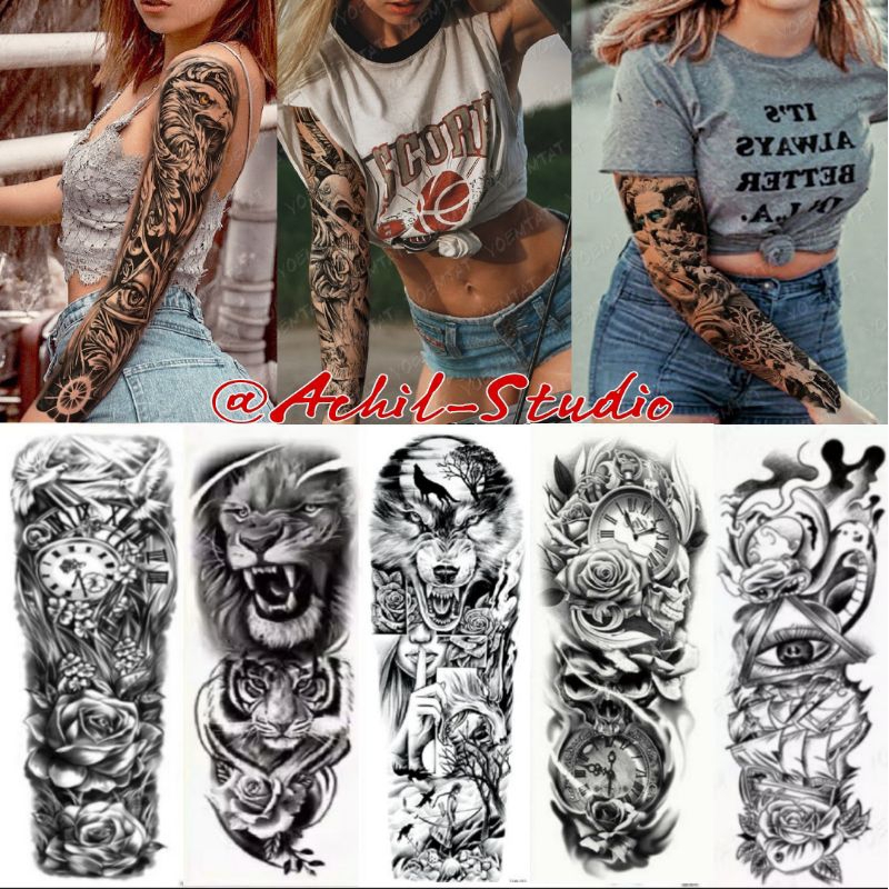 Tatto Temporary/Tatto Sementara Gambar 3D Terlengkap