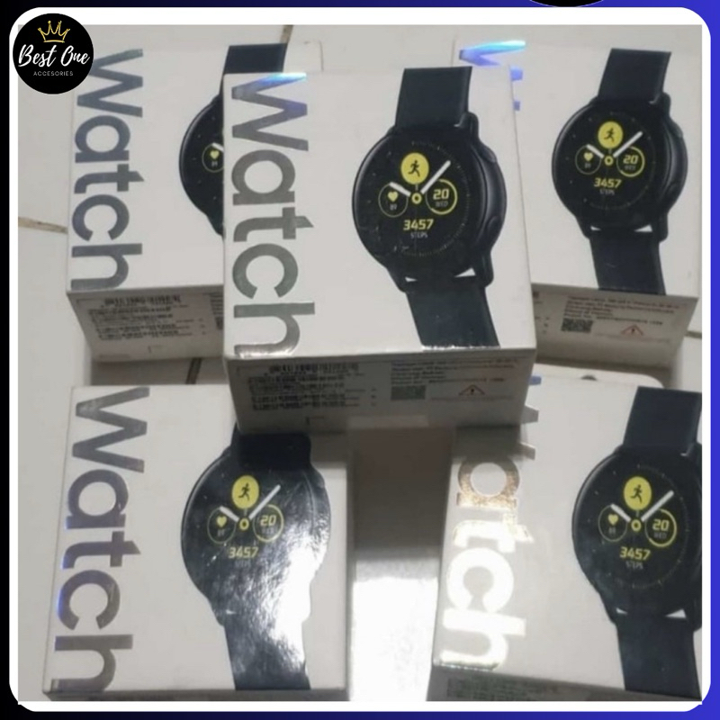 SAMSUNG GALAXY WATCH ACTIVE SMARTWATCH ORIGINAL SEGEL GARANSI RESMI SEIN BNIB