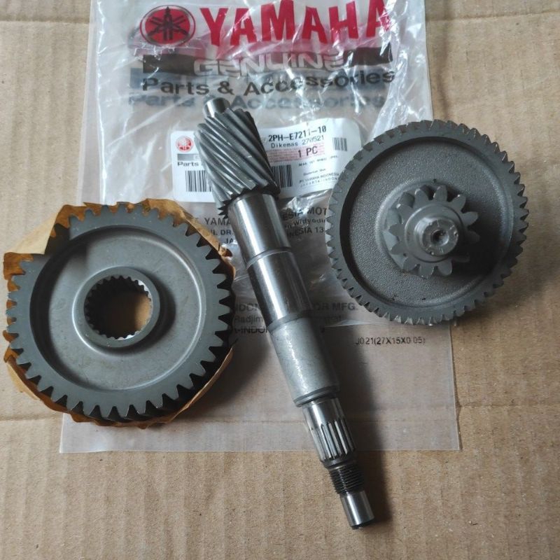 Gigi rasio gear box rasio cvt yamaha mio m3 mio z mio s 125 mio soul gt 125 x-ride 125 kode 2PH