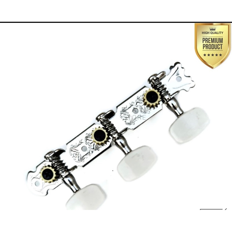 Dryer Tuning Peg Groover Putaran Gitar Klasik Nylon