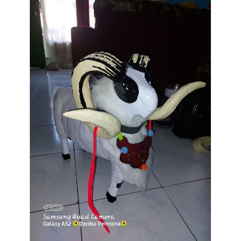 miniatur domba garut ukuran jumbo, mainan anak khas garut, miniatur domba murah meriah, mainan anak 