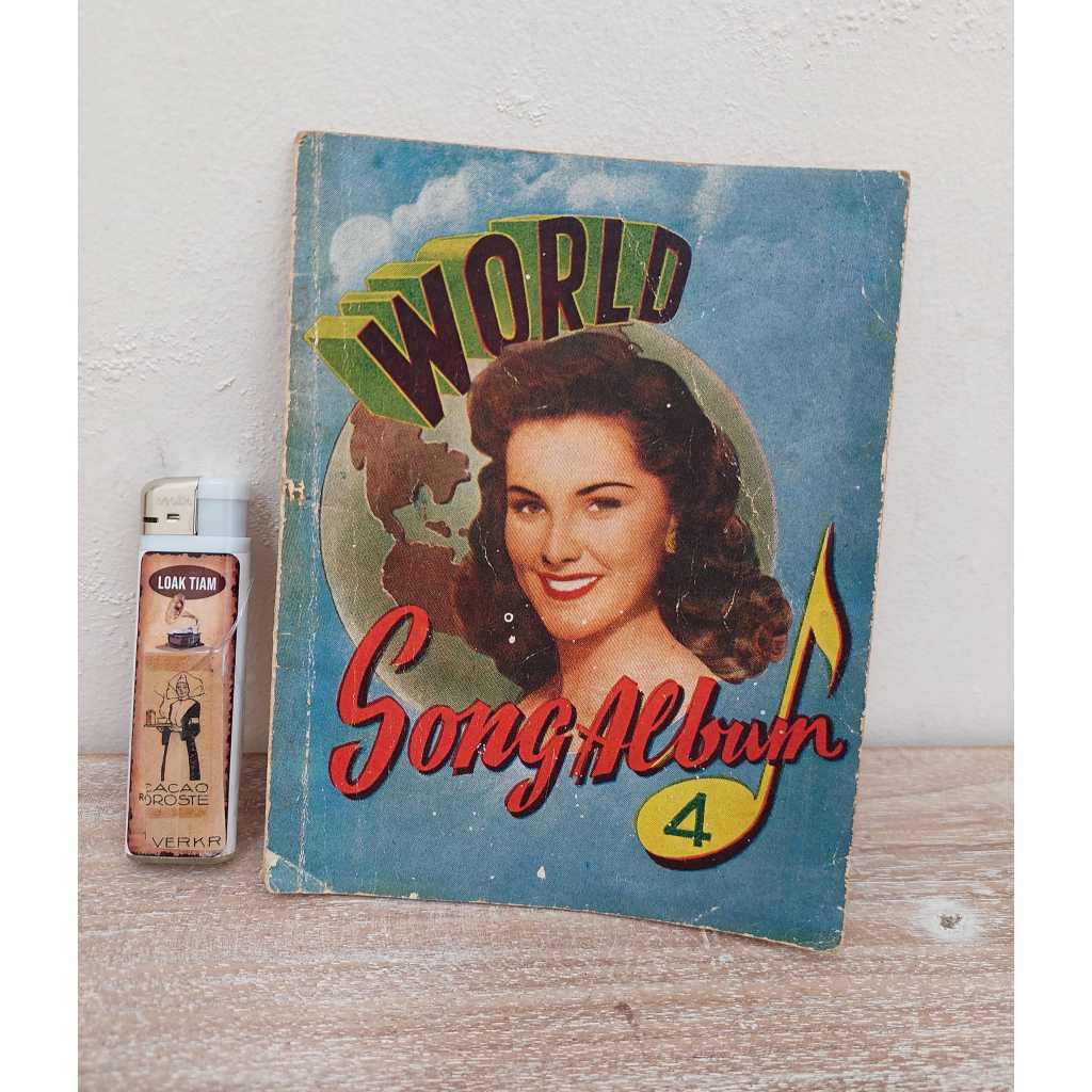 buku lagu barat world song album 4 ca 1950 an