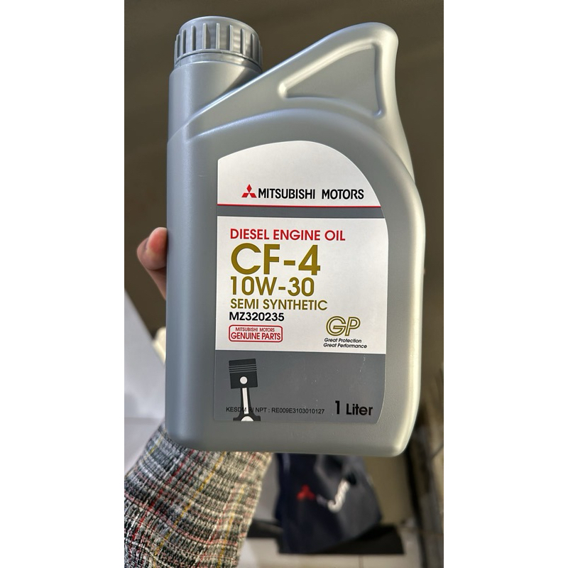 oli mesin pajero CF-4 10W30 oli mesin diesel MZ320235 semi synthetic