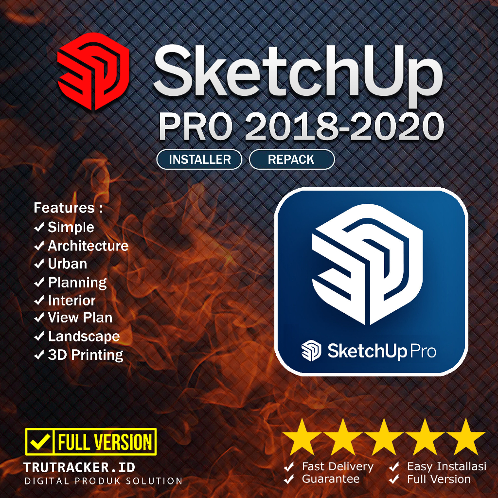 SketchUp Pro 2019 Pre-Activated Lifetime | Full Version