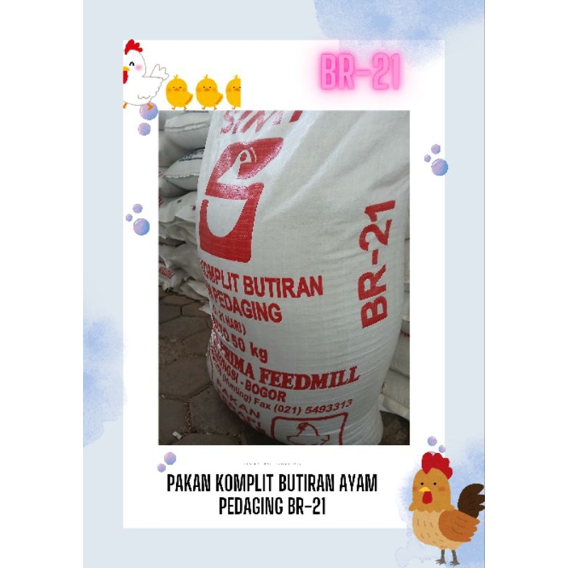 Pakan Ayam Pedaging Sinta BR-21