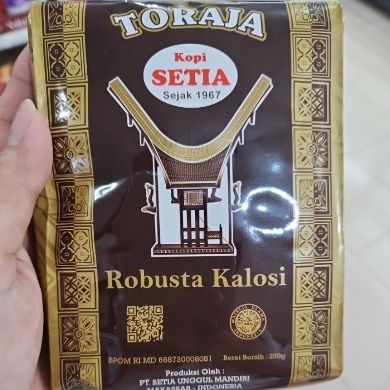 

Kopi Toraja Robusta Kalosi 250 gr