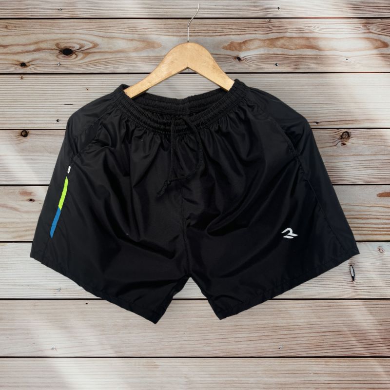 Celana kolor pendek polos olahraga jumbo oversize bigsize besar short jogging running lari parasut p