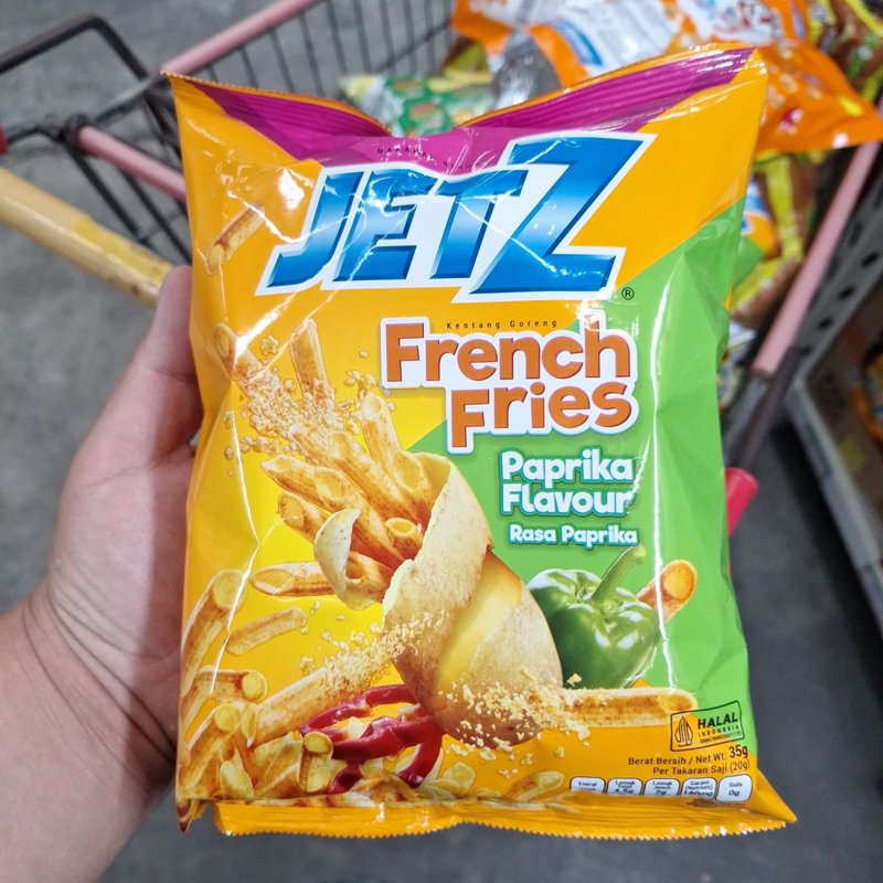 

JetZ french Fries snack paprika 35gram