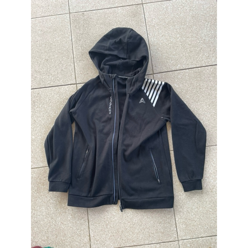 Zipper Hoodie Hitam AWK Made in Korea