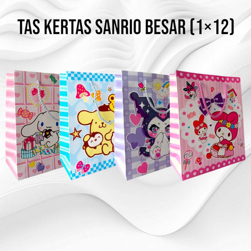 

Tas Kertas / Tas Serbaguna Motif SANRIO
