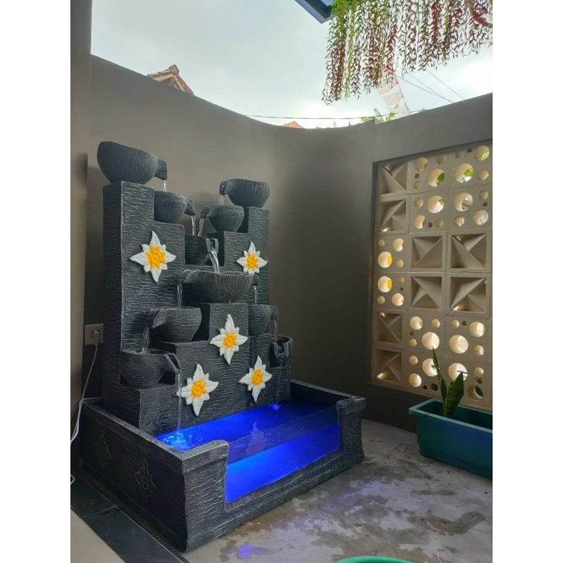 Air mancur kolam kaca // air mancur portable // air mancur kendi