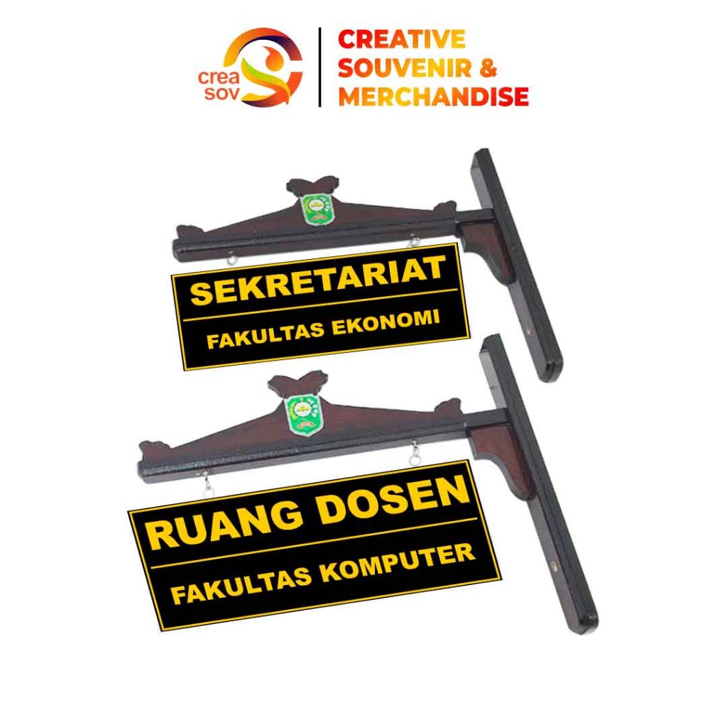 

Creasov, Nama Nama Ruangan Kelas, Ruangan Staf, Custom Nama Ruangan, Papan Nama Akrilik