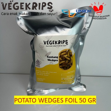 

Vegekripskeripik Potato Wedges 50 gr