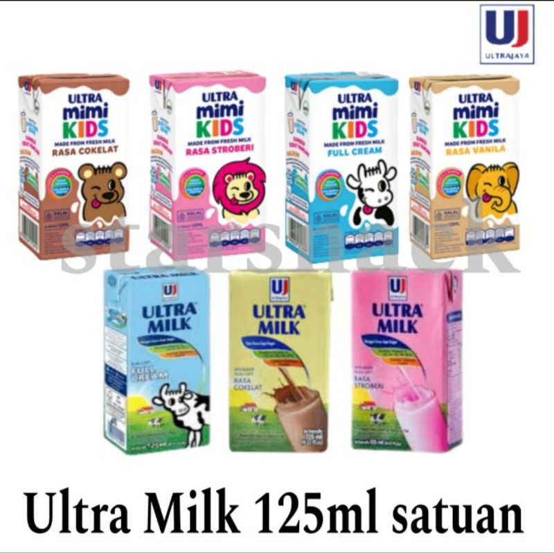 

Ultra Milk 125ml satuan