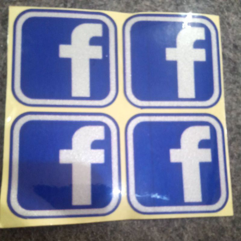 

STICKER METALIK FACEBOOK