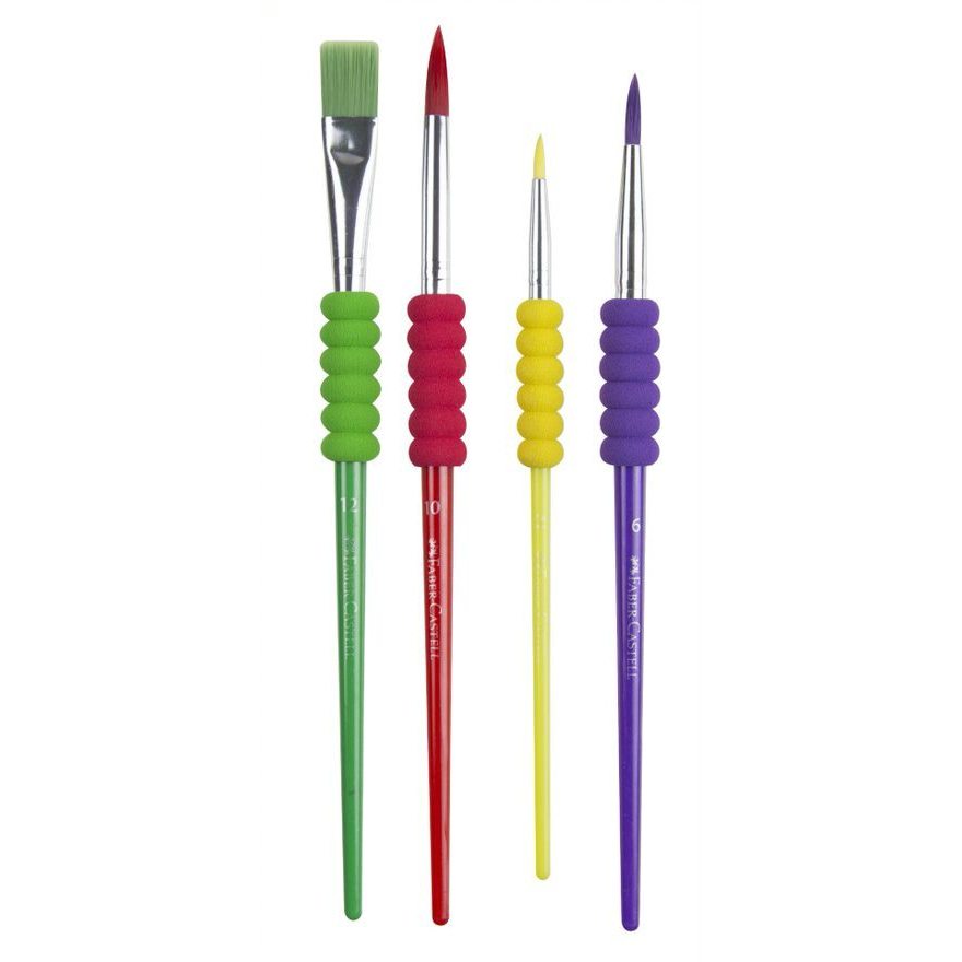 

Colour Paint Brush Red/Purple In Pouch F. Castell 1314121