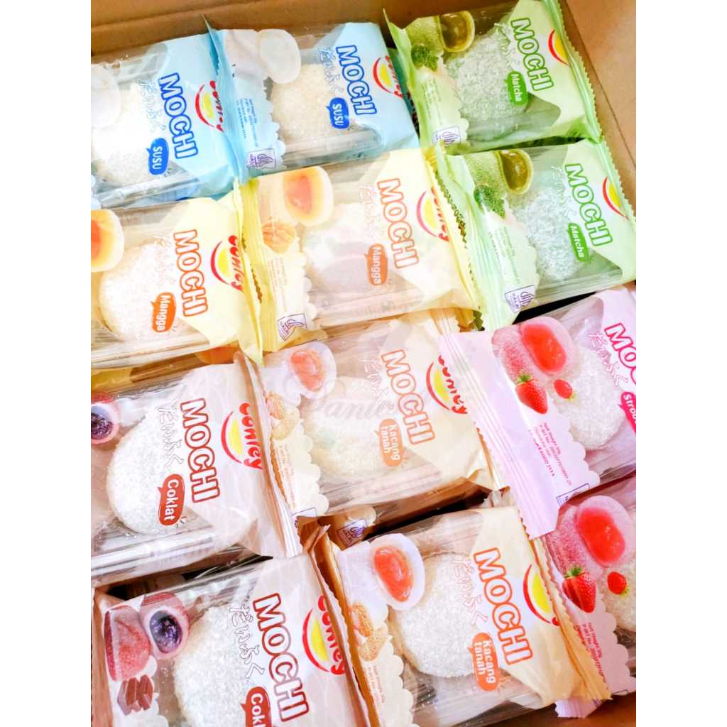 

Mochi Viral Mochi Conley Halal Enak Murah Bebas Pilih Rasa 5 pcs / 10 pcs ( SCP )