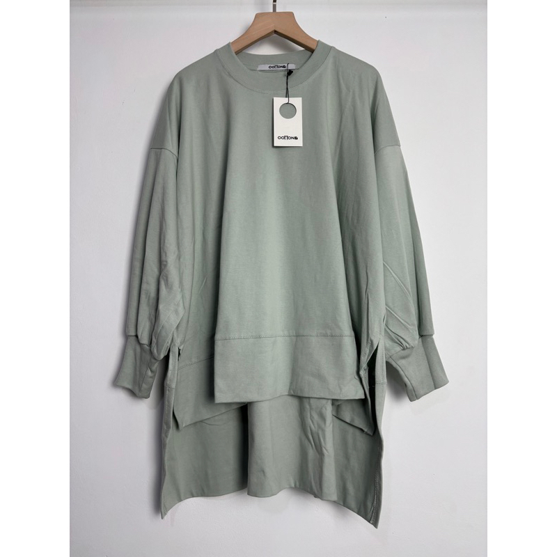 Kaos Tunik Wanita Oversize Ld130 Lengan Panjang / Atasan Wanita Jumbo Ld130 Lengan Panjang / Baju