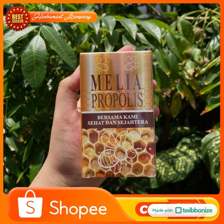 Propolis Melia 55 ml Original / Melia Propolis kemasan baru 55 mL (New Original)