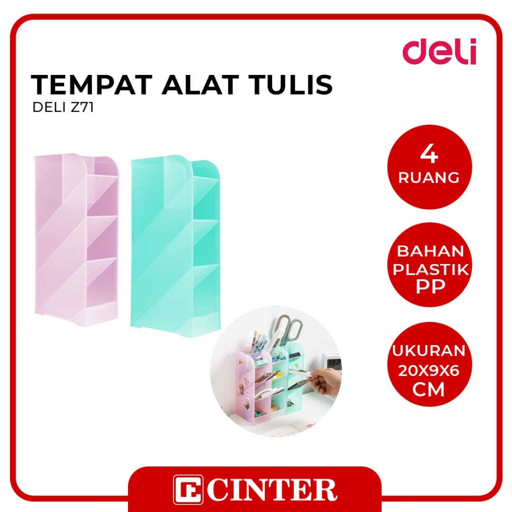 

DELI - PEN HOLDER / RAK / TEMPAT ALAT TULIS EDISI ONE PIECE FREE STICKER Z71