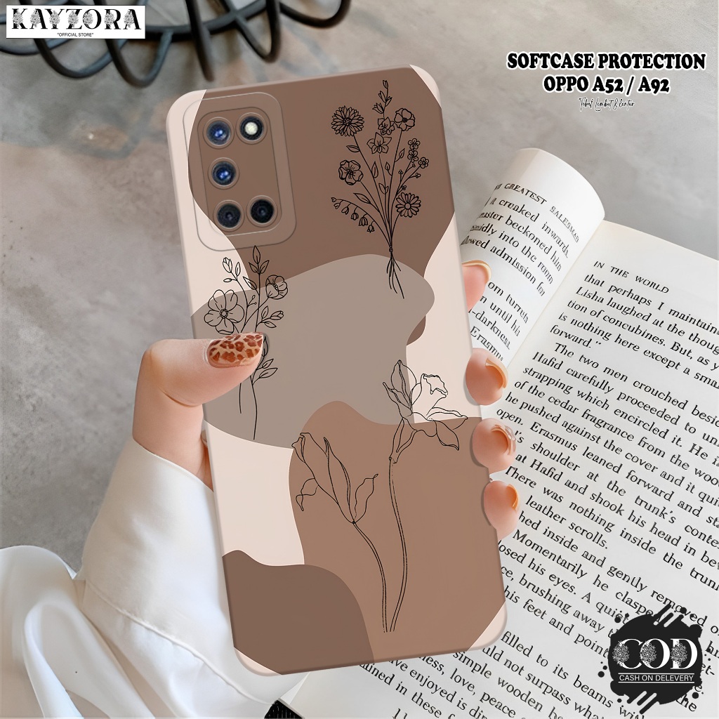 Case OPPO A52 / A92 Terbaru - Fashion Case Aesthetic - Softcase OPPO A52 / A92 - Silikon Pro Camera 
