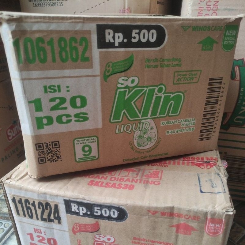 Soklin Liquid Renteng 500 1 Dus