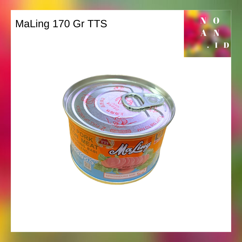 

Ma Ling Canned Pork Luncheon Meat / Maling Daging Babi Kaleng 170gram