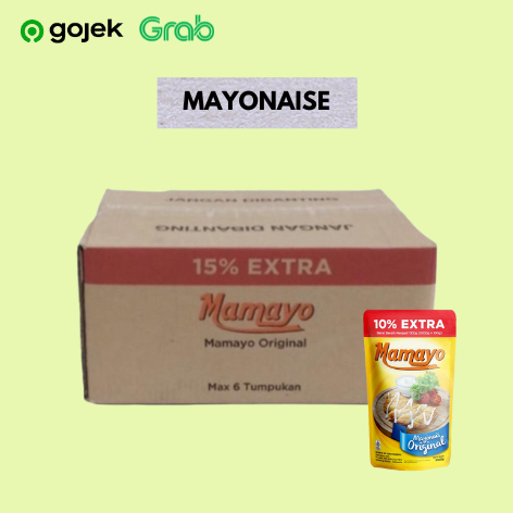 

Mamayo Mayonaise Original 1 Kg - 12 Pcs (1 Dus)