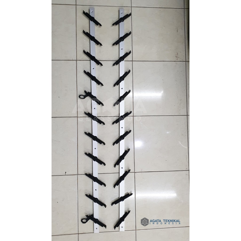Rangka Nako modern Dicky Niki Premium - 6"/15cm - 11 Blades - Putih