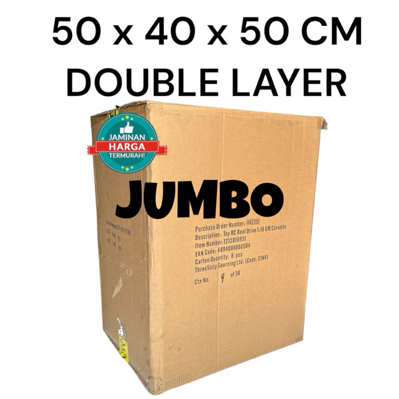 

KARDUS BEKAS JUMBO DOUBLE LAYER