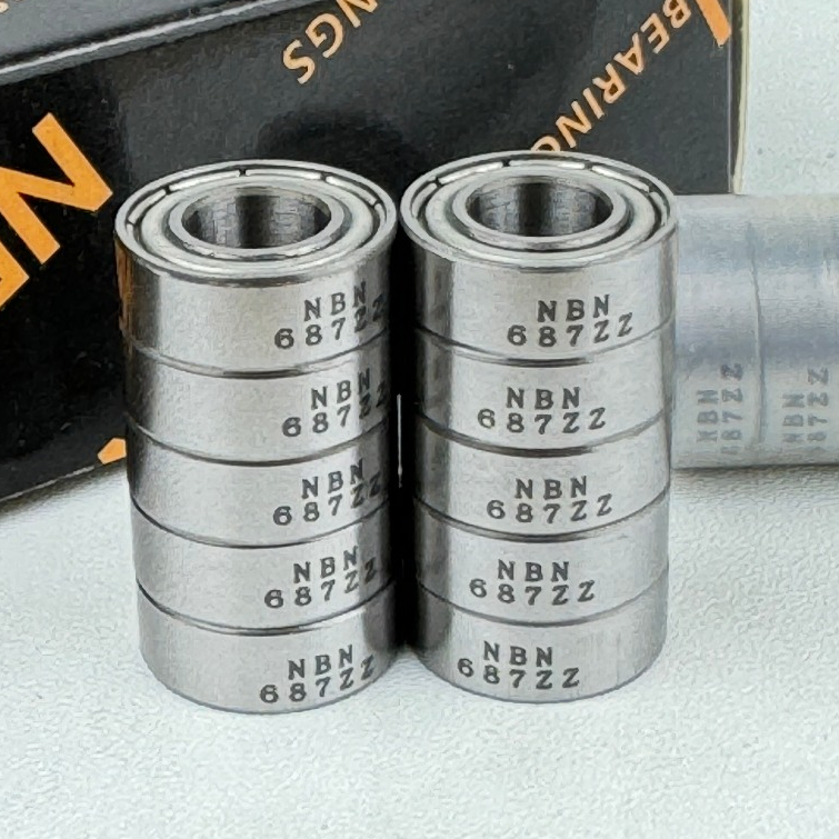BEARING 687 ZZ/687ZZ 7x14x5 mm NBN Official Original