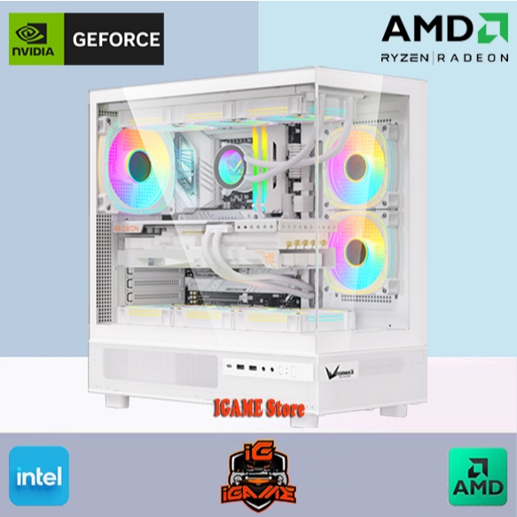 Terbaru PC Gaming AMD RYZEN 7 8700G/DDR5 32GB/NVME 512GB Editing-Gaming Libass