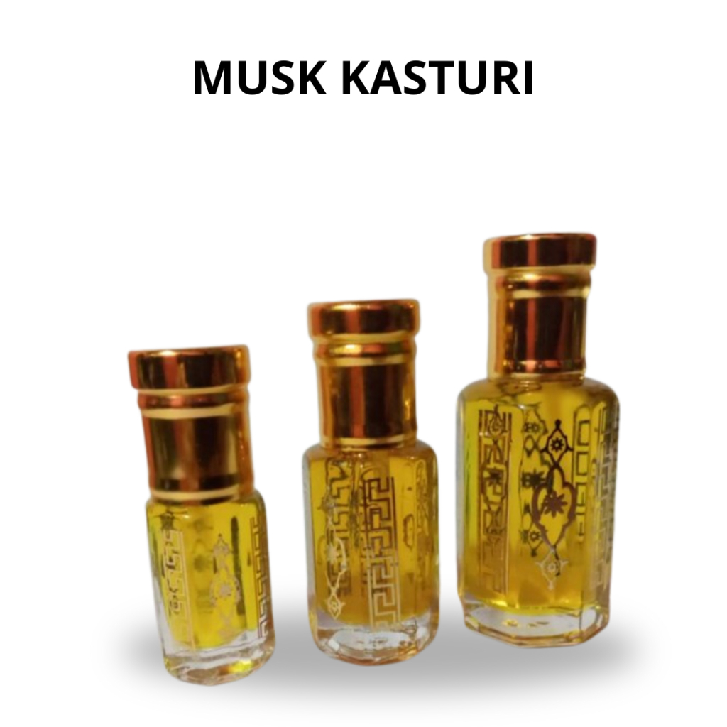 Minyak kasturi premium murni bibit non alkohol
