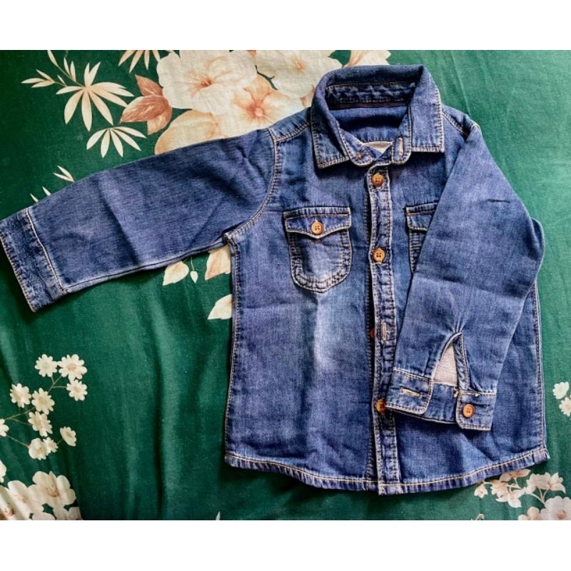 kemeja anak mothercare