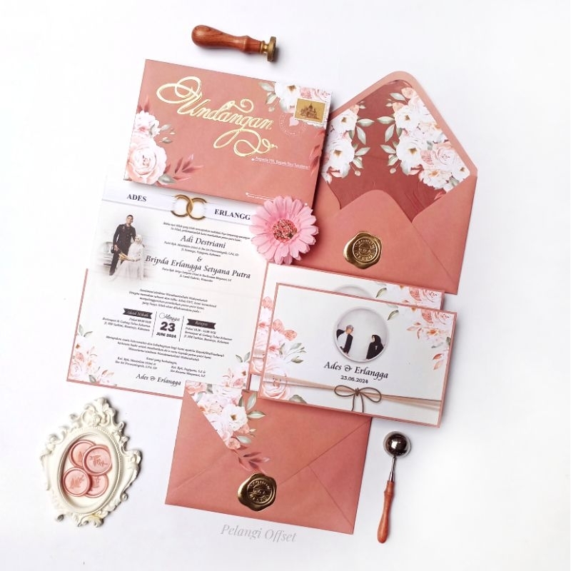 UNDANGAN/ UNDANGAN HARDCOVER AMPLOP/ UNDANGAN MEWAH / UNDANGAN ELEGANT